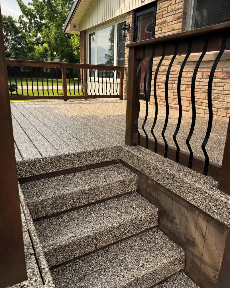 Patio deck — Arlington